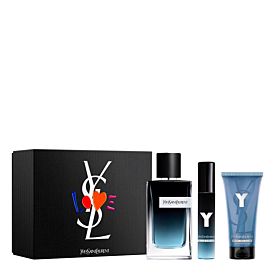 Yves Saint Laurent Y MEN EDP Estuche 100 ml Vaporizador + Bálsamo After Shave 50 ml + 10 ml Vapo.