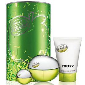 DKNY BE DELICIOUS Estuche 100 ml Vaporizador + Body Lotion + Miniatura