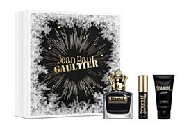 Jean Paul Gaultier Scandal pour Homme Le Parfum EDP estuche 100ml+ gel 75ml+ Mini 10ml N23